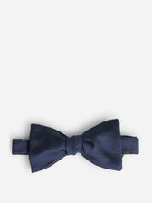 Petronius Hombre Barcelona Pajarita Lisa Seda color Azul Marino sku 602-000325 01 - Foto 1
