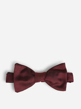 Petronius Hombre Barcelona Pajarita Lisa Seda color Burdeos sku 602-000326 01 - Foto 1