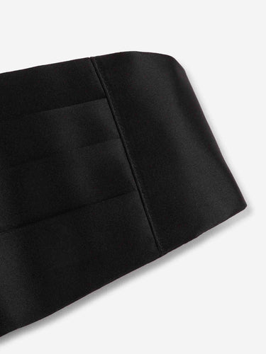 Santa Eulalia Hombre Barcelona Fajín Seda color Negro sku 603-000003 02 - Foto 3