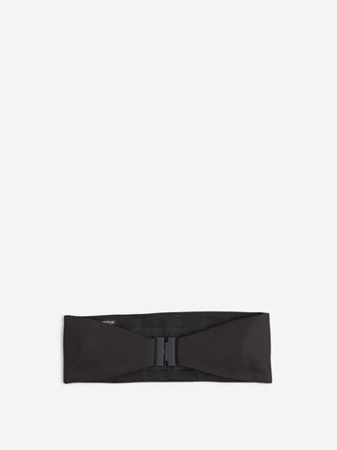 Kiton Hombre Barcelona Fajín Seda color Negro sku 603-000009 01 - Foto 2