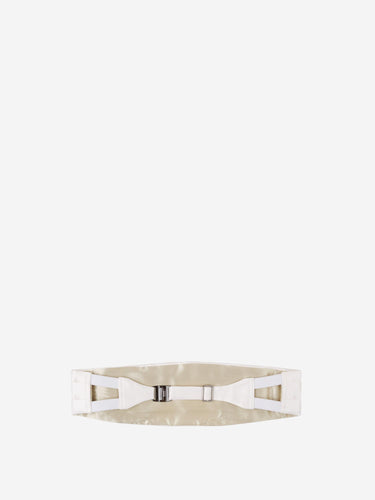 Tom Ford Hombre Barcelona Fajín Satén color Blanco sku 603-000011 01 - Foto 2