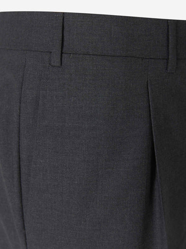 Canali Hombre Barcelona Pantalones Formales Lana color Gris Antracita sku 321-000323 02 - Foto 3