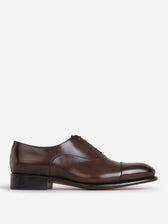 Santoni Hombre Barcelona Zapatos Distressed Piel color Marrón Oscuro sku 611-003824 01 - Foto 1