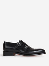 Santoni Hombre Barcelona Zapatos Con Hebilla color Negro sku 611-003823 04 - Foto 1