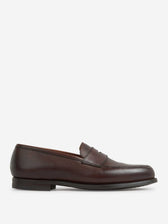 Crockett & Jones Hombre Barcelona Mocasines Piel Granulada color Marrón Oscuro sku 611-003983 01 - Foto 1