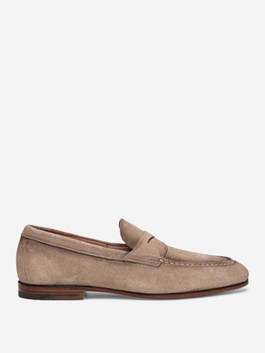 Santoni Hombre Barcelona Zapatos Mocasines Piel color Beige sku 611-004603 01 - Foto 1
