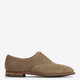 Crockett & Jones Hombre Barcelona Zapatos Oxford Ante color Verde Manzana sku 611-004613 01 - Foto 1