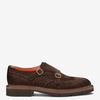 Santoni Hombre Barcelona Zapatos Brogue Hebillas color Marrón Oscuro sku 611-004634 01 - Foto 1
