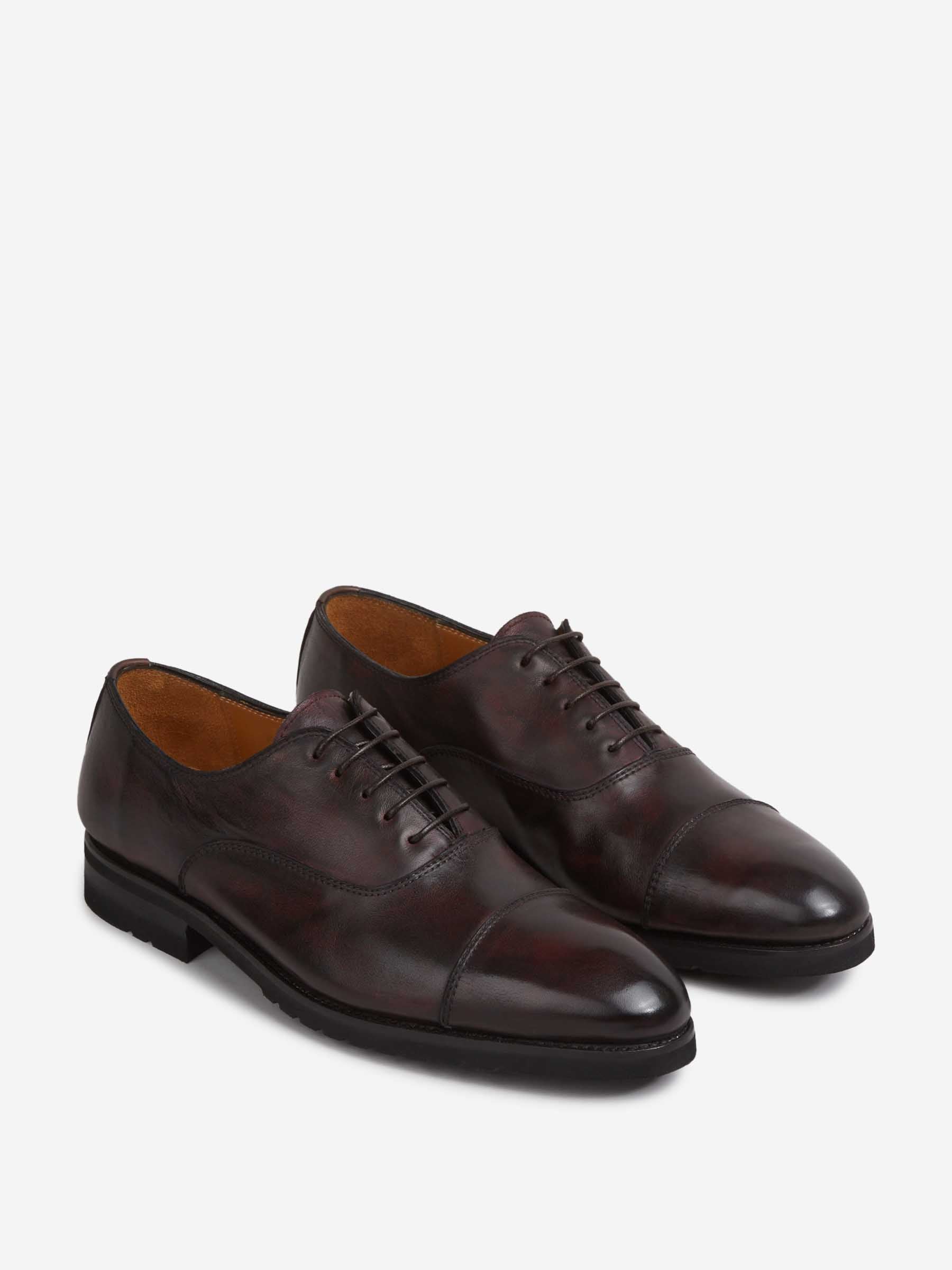 Bontoni Hombre Barcelona Zapatos Oxford Savoia color Marrón Oscuro sku 611-004644 01 - Foto 2