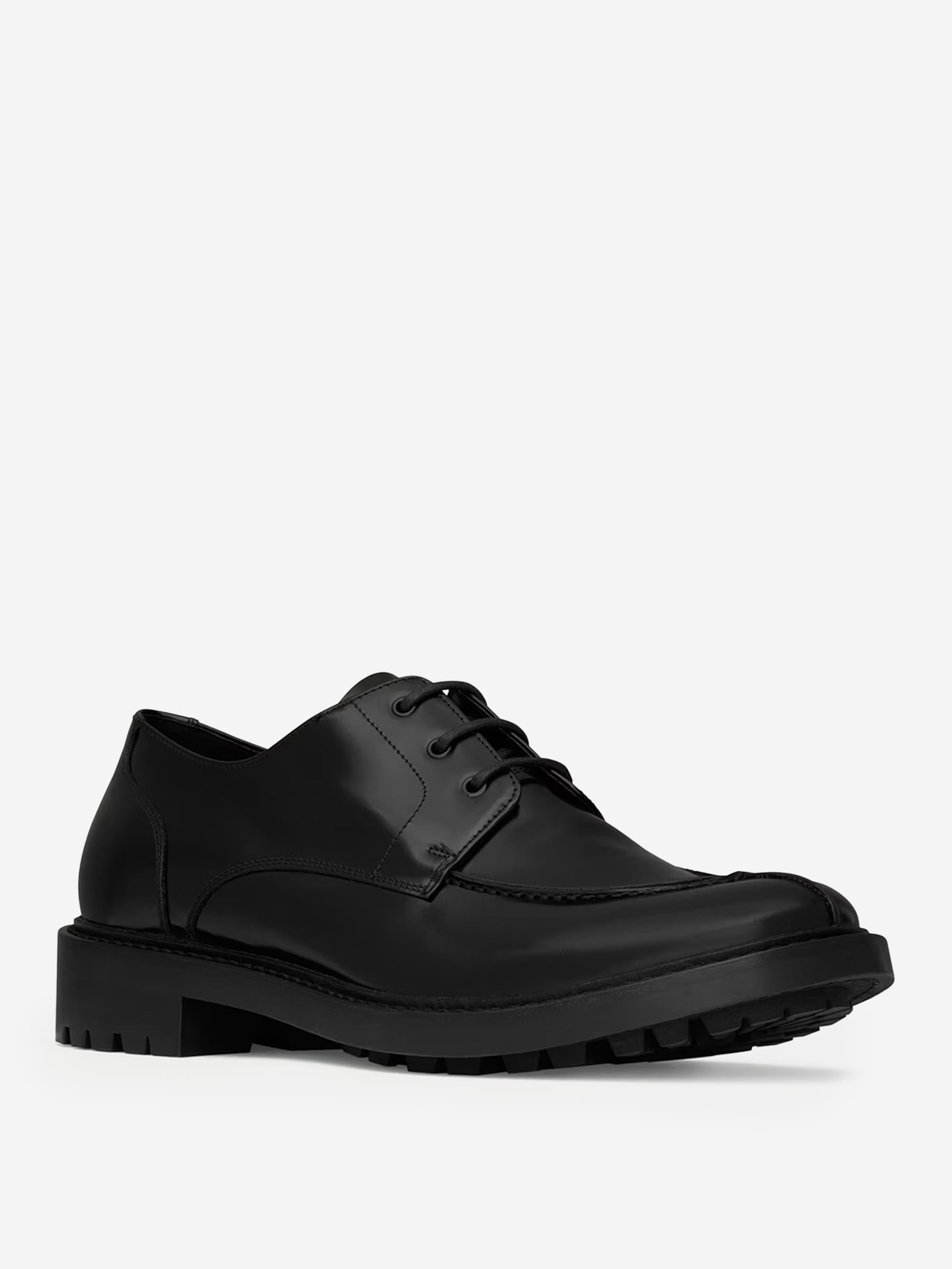 Saint Laurent Hombre Barcelona Zapatos Derby New Bourbon color Negro sku 611-004648 01 - Foto 2