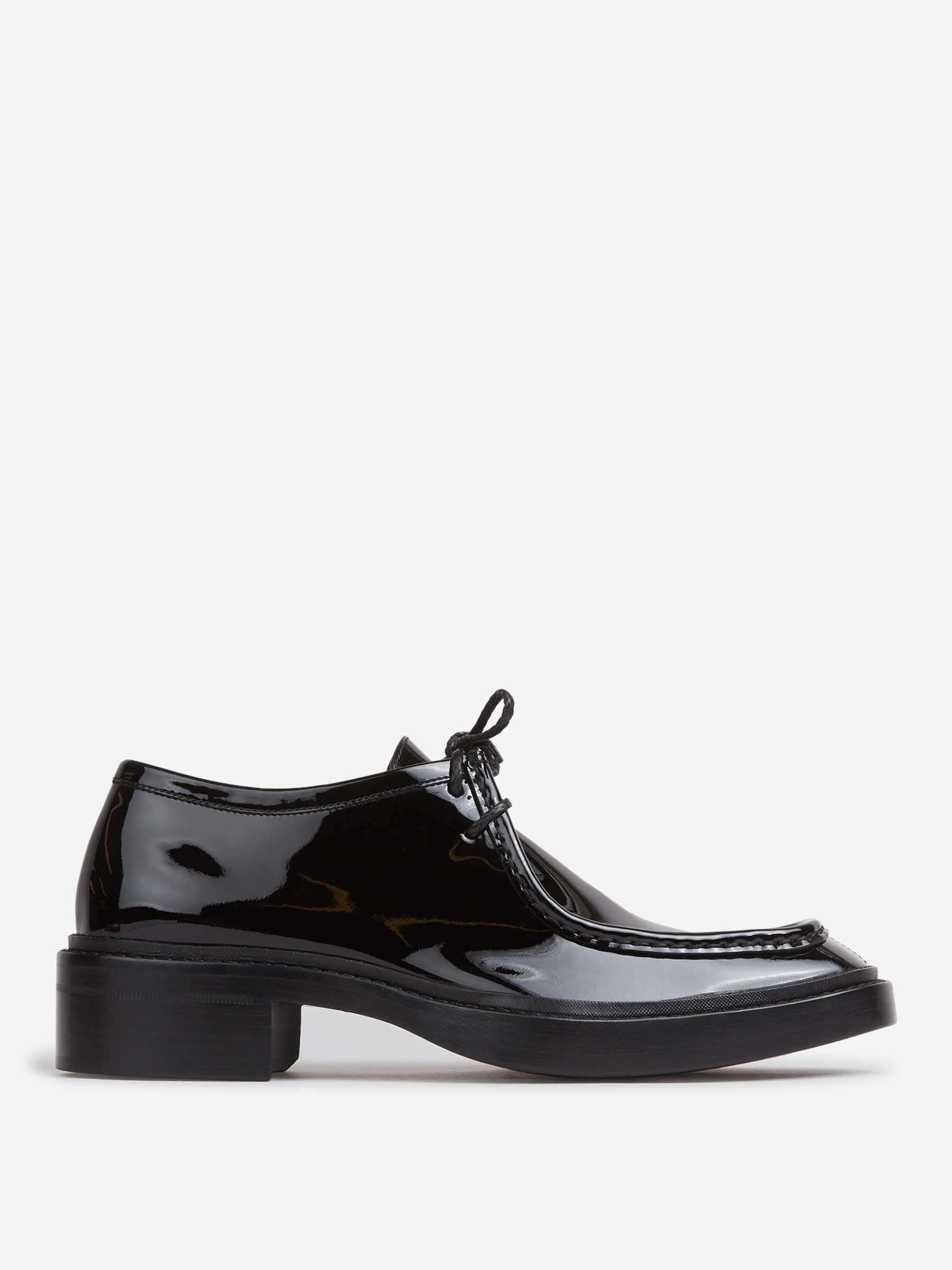 Saint Laurent Hombre Barcelona Zapatos Mezzo  Vitello Vernice Cristal color Negro sku 611-004649 01 - Foto 1