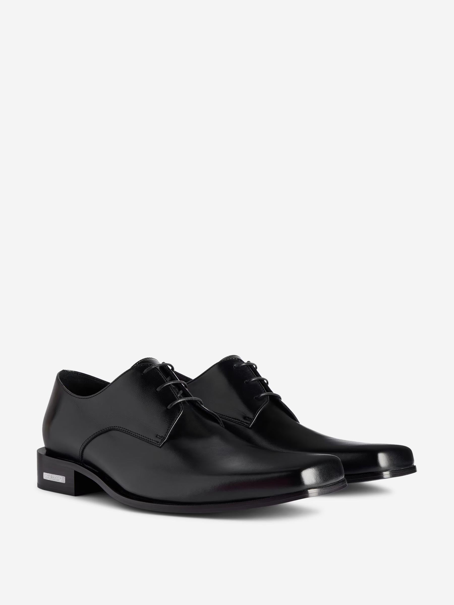 Balenciaga Hombre Barcelona Zapatos Derby Concord color Negro sku 611-004654 01 - Foto 2