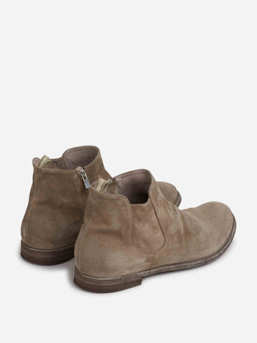 Officine Creative Hombre Barcelona Botas Suede Zipped color Taupe sku 611-004656 01 - Foto 3