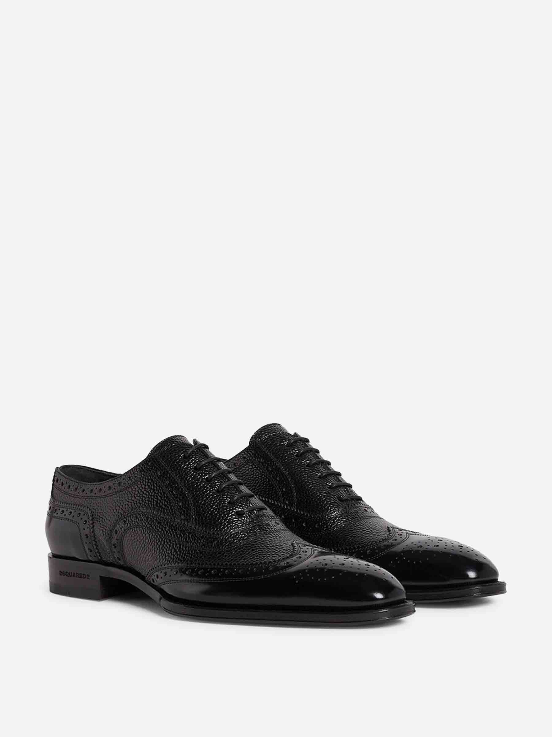 Dsquared2 Hombre Barcelona Zapatos Evening Oxford color Negro sku 611-004705 01 - Foto 2