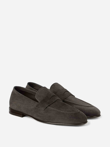 Brunello Cucinelli Hombre Barcelona Mocasines Soft color Marrón Oscuro sku 611-004714 01 - Foto 2