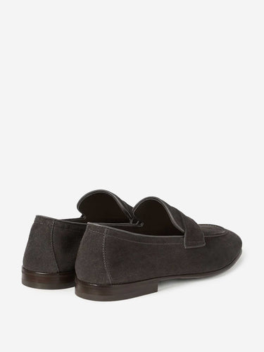Brunello Cucinelli Hombre Barcelona Mocasines Soft color Marrón Oscuro sku 611-004714 01 - Foto 3