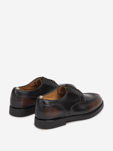 Officine Creative Hombre Barcelona Zapatos Bariton Flexi 005 color Marrón Oscuro sku 611-004720 01 - Foto 3