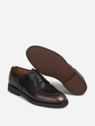 Officine Creative Hombre Barcelona Zapatos Bariton Flexi 005 color Marrón Oscuro sku 611-004720 01 - Foto 4