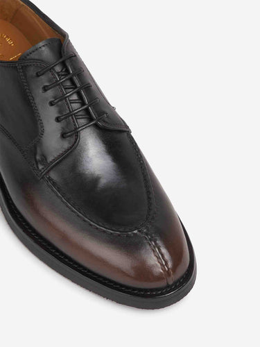 Officine Creative Hombre Barcelona Zapatos Bariton Flexi 005 color Marrón Oscuro sku 611-004720 01 - Foto 5