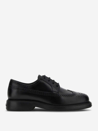 Hogan Hombre Barcelona Zapatos Derby H704 color Negro sku 611-004732 01 - Foto 1