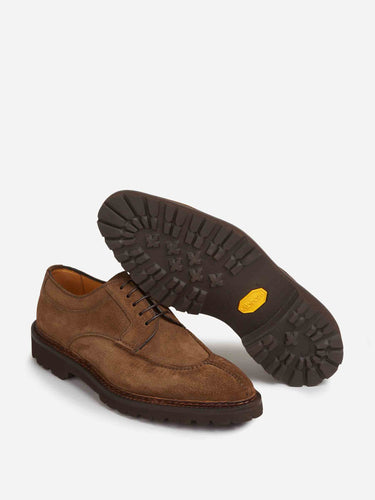 Bontoni Hombre Barcelona Zapatos Derby Cordones color Verde Oscuro sku 611-004737 01 - Foto 4