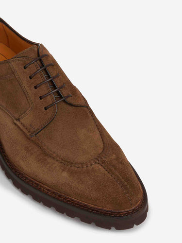 Bontoni Hombre Barcelona Zapatos Derby Cordones color Verde Oscuro sku 611-004737 01 - Foto 5