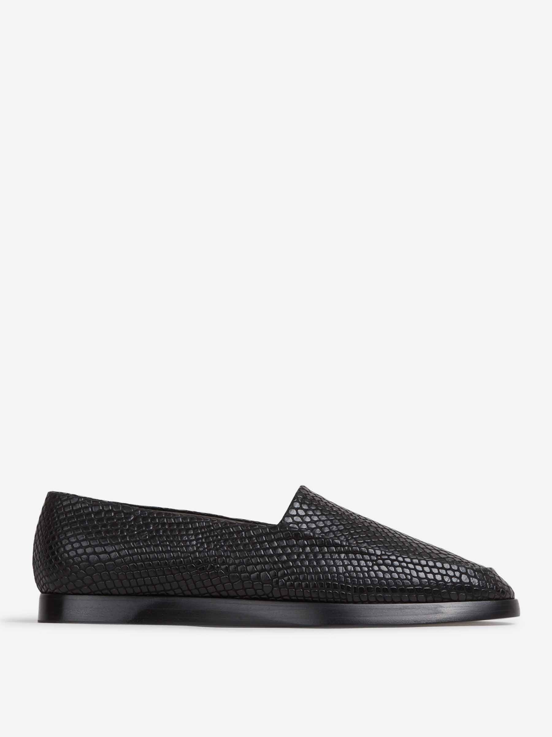 Fear of God Hombre Barcelona Mocasines Snakeskin Embossed color Negro sku 613-000461 01 - Foto 1
