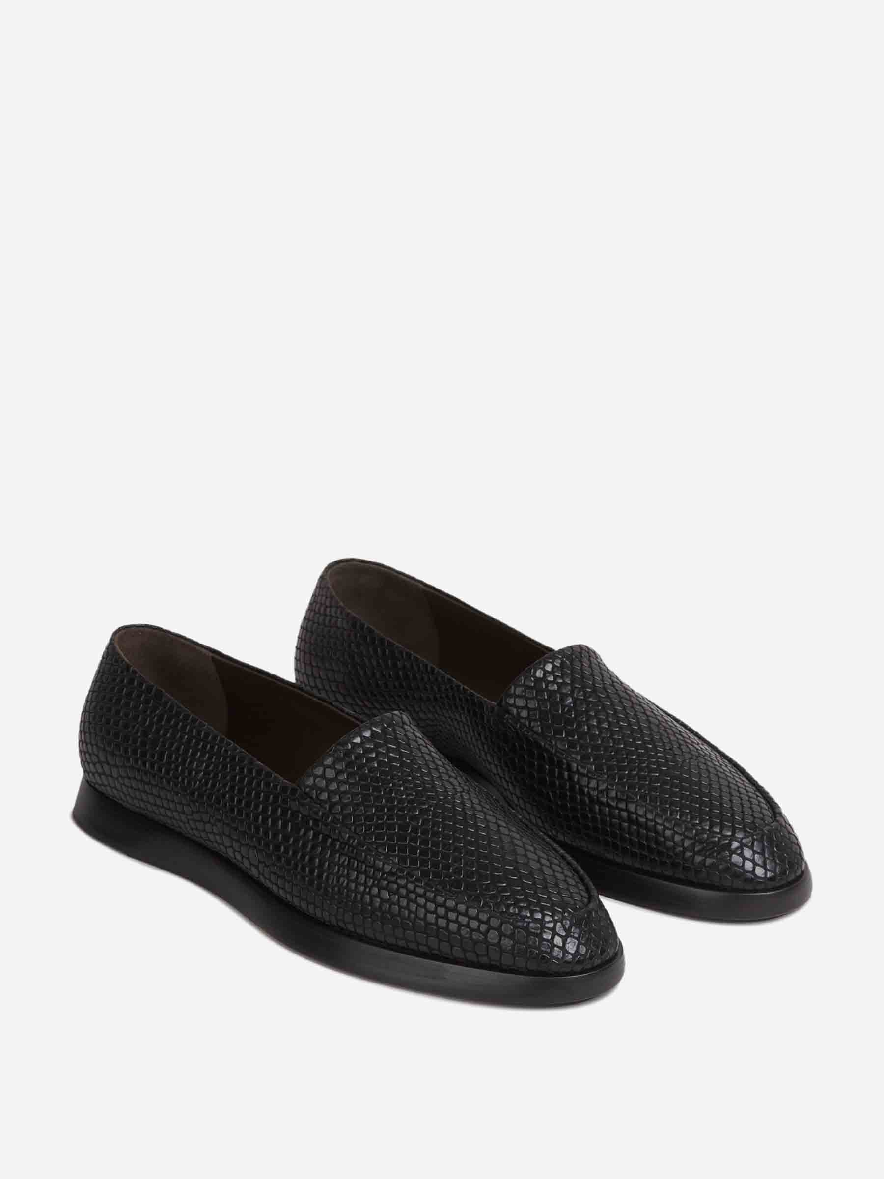 Fear of God Hombre Barcelona Mocasines Snakeskin Embossed color Negro sku 613-000461 01 - Foto 2