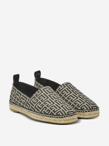 Balmain Hombre Barcelona Alpargatas Jacquard Monograma color Multicolor sku 613-000464 01 - Foto 2