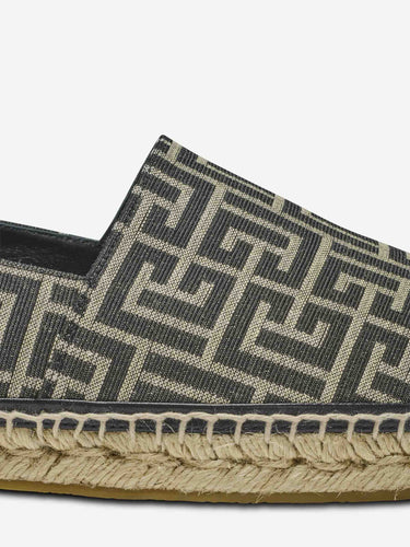 Balmain Hombre Barcelona Alpargatas Jacquard Monograma color Multicolor sku 613-000464 01 - Foto 5