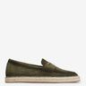 Santoni Hombre Barcelona Mocasines Ante Alpargata color Verde sku 613-000468 01 - Foto 1
