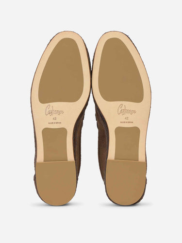 Castañer Hombre Barcelona Mocasines Ante James C/269 color Marrón Oscuro sku 613-000470 01 - Foto 5