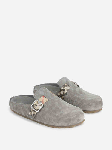 Burberry Hombre Barcelona Zuecos Urchin color Gris sku 613-000473 01 - Foto 2