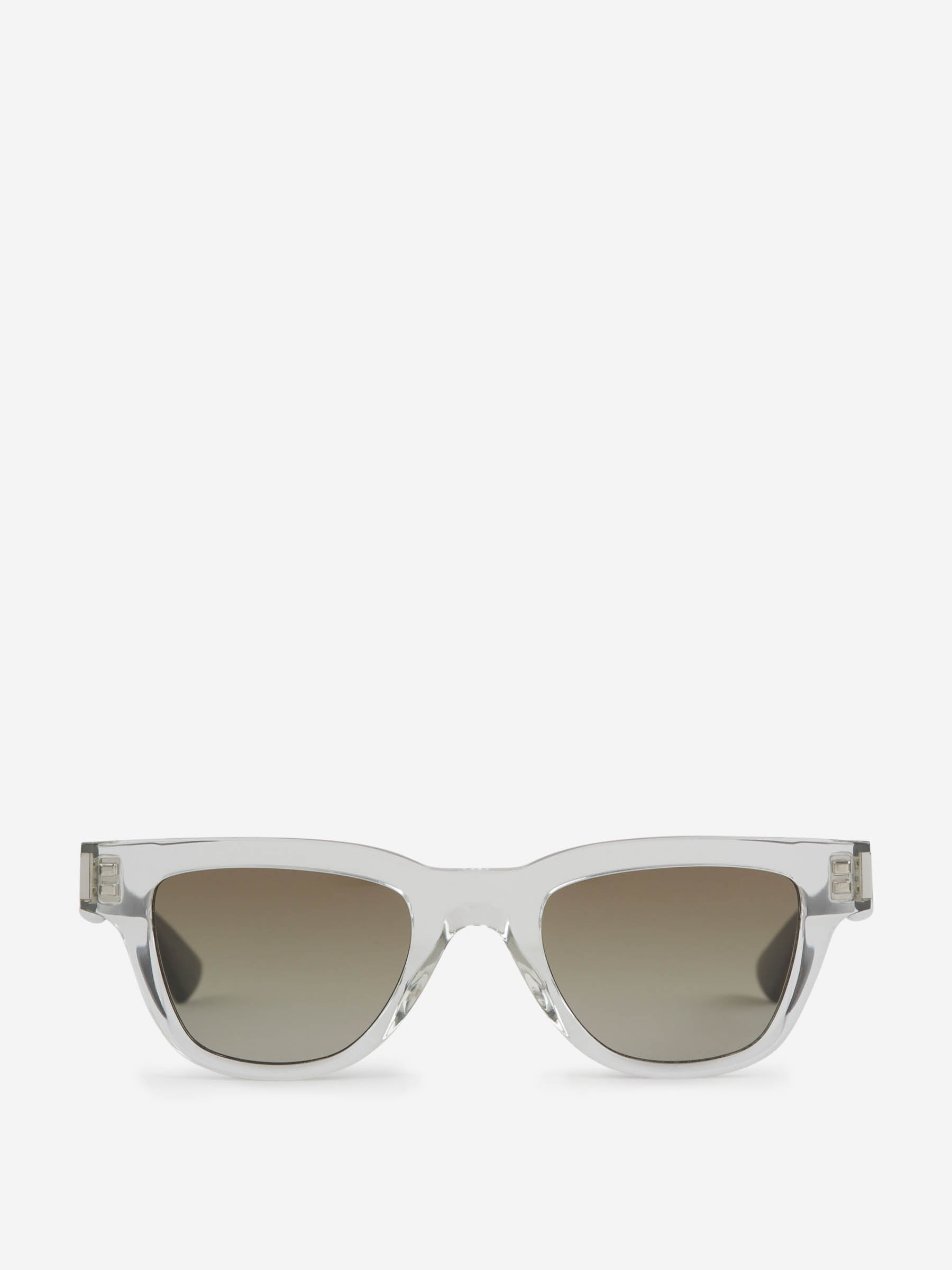 Saint Laurent Hombre Barcelona Gafas Cuadradas Wellington color Blanco sku 614-003035 02 - Foto 1