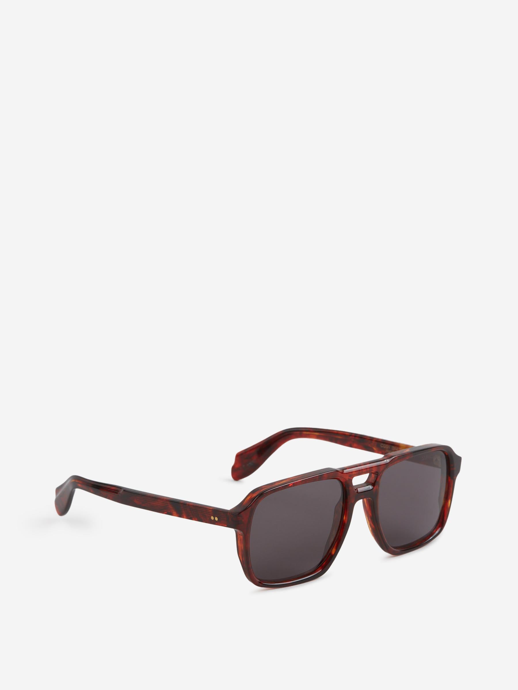 Cutler & Gross Hombre Barcelona Gafas de Sol Aviador 1394 color Burdeos sku 614-003210 03 - Foto 2