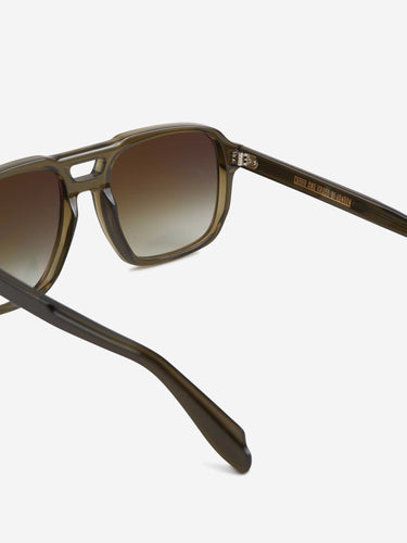 Cutler & Gross Hombre Barcelona Gafas de Sol Aviador 1394 color Verde Oscuro sku 614-003210 05 - Foto 4