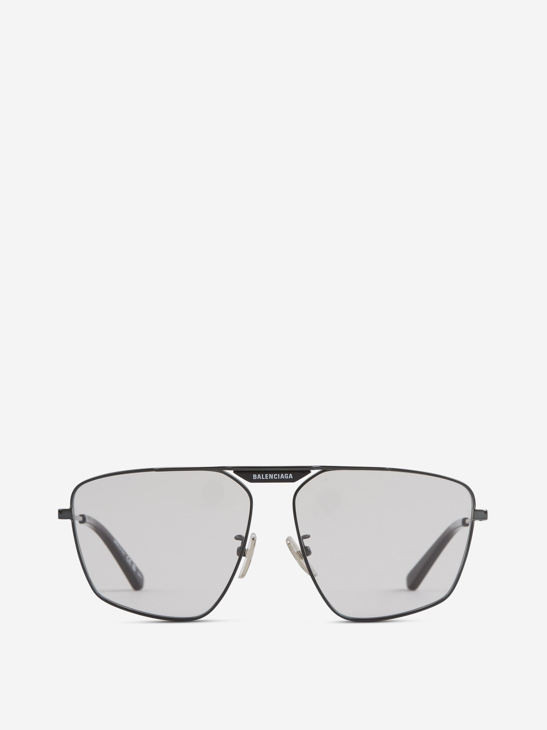 Balenciaga Hombre Barcelona Gafas de Sol Aviador Tag 2.0 color Blanco sku 614-003219 02 - Foto 1