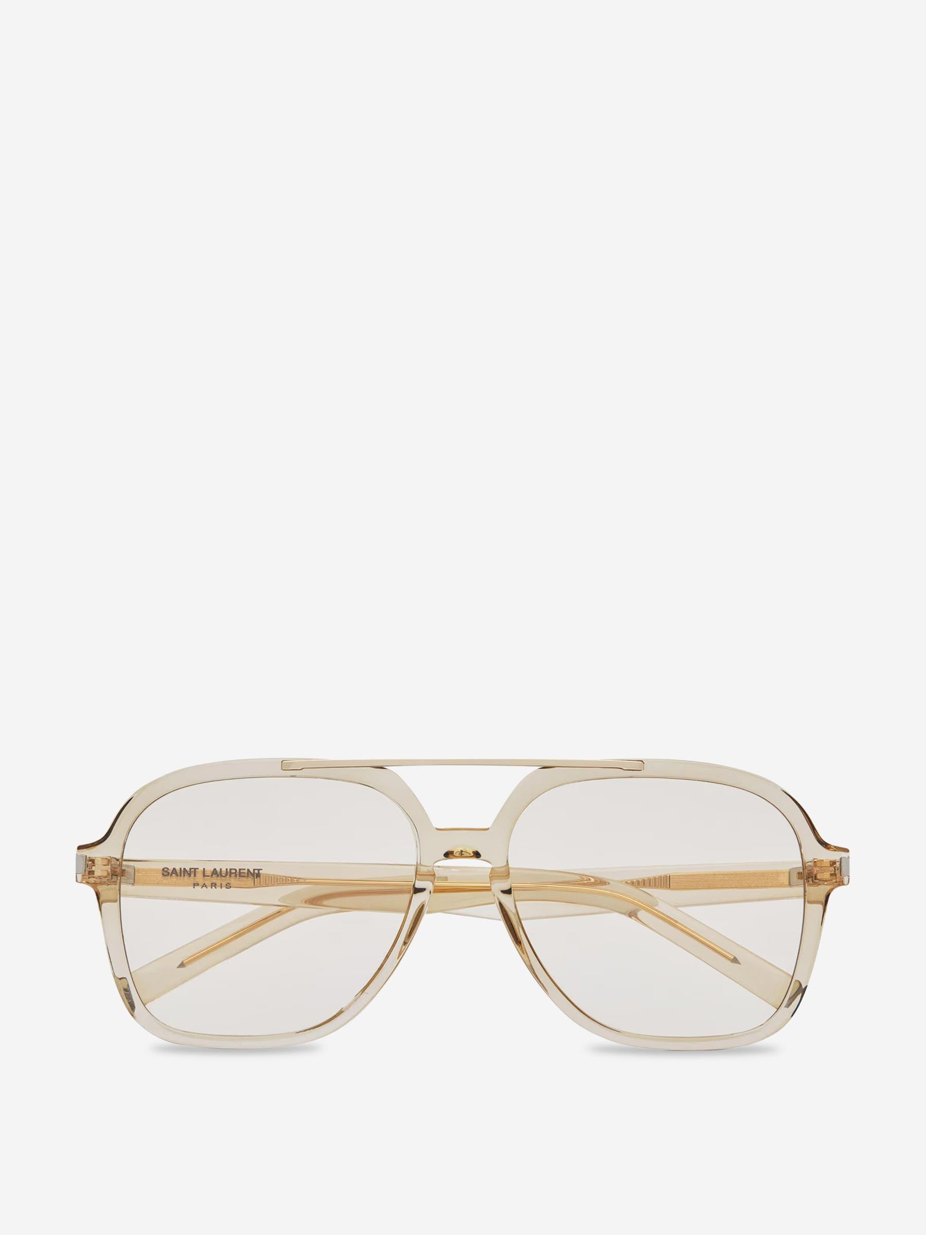Saint Laurent Hombre Barcelona Gafas de Sol Aviador color Crema sku 614-003306 01 - Foto 1