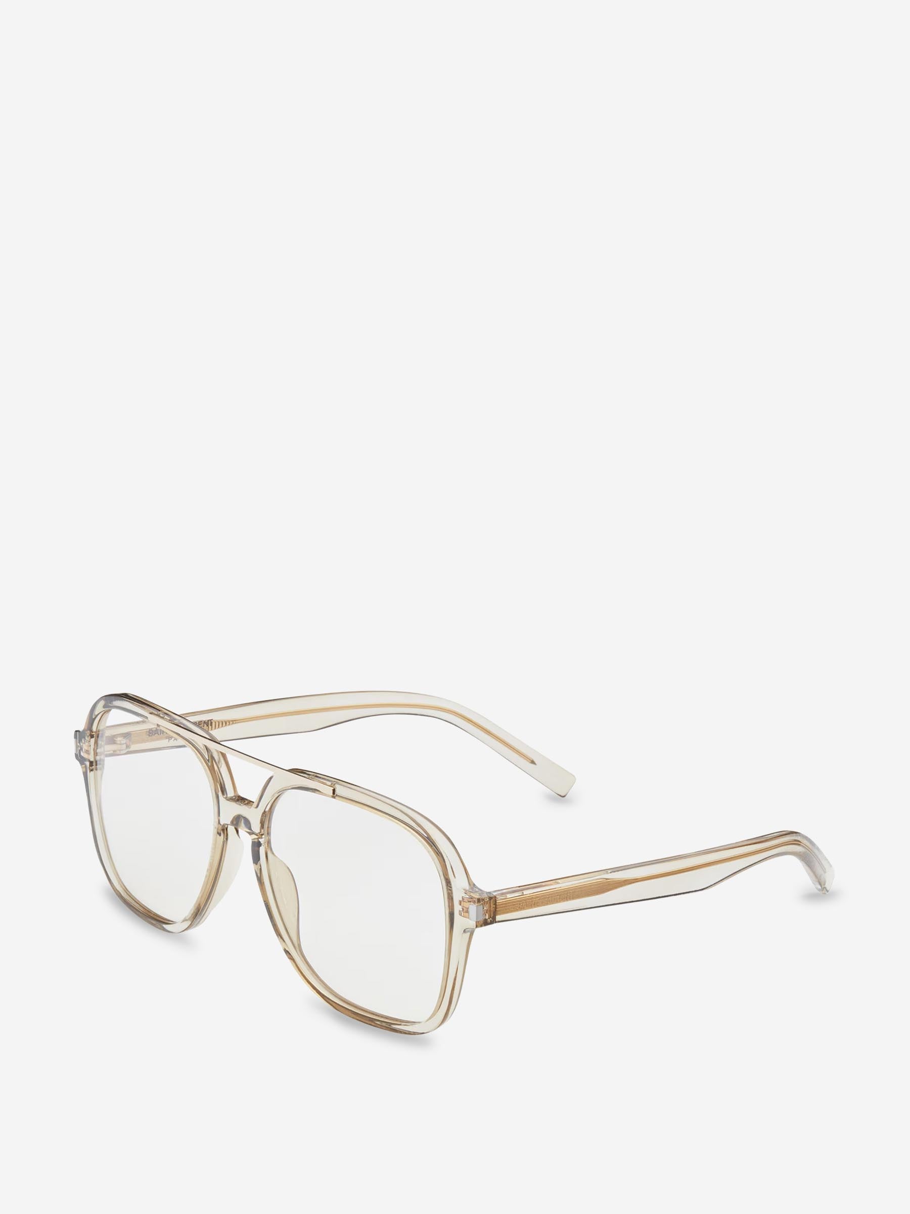 Saint Laurent Hombre Barcelona Gafas de Sol Aviador color Crema sku 614-003306 01 - Foto 2