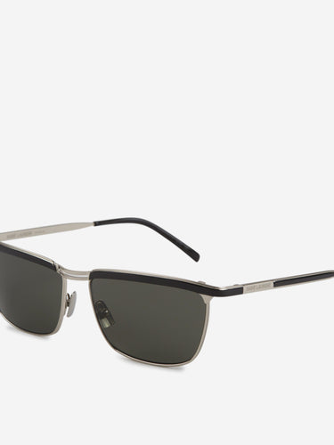Saint Laurent Hombre Barcelona Gafas de Sol Cuadradas color Plateado sku 614-003309 02 - Foto 3