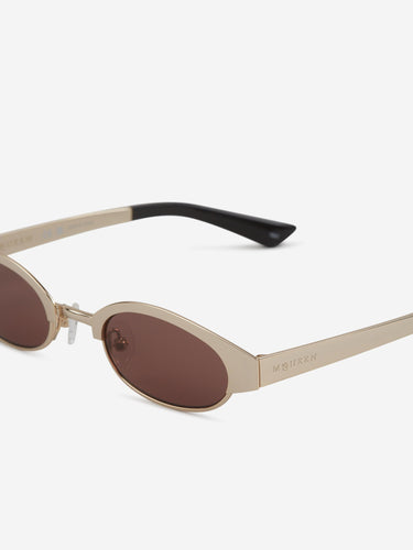 Alexander McQueen Hombre Barcelona Gafas de Sol Ovaladas color Dorado sku 614-003316 01 - Foto 3