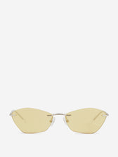 Alexander McQueen Hombre Barcelona Gafas de Sol T-Bar color Amarillo sku 614-003317 02 - Foto 1