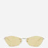 Alexander McQueen Hombre Barcelona Gafas de Sol T-Bar color Amarillo sku 614-003317 02 - Foto 1