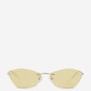 Alexander McQueen Hombre Barcelona Gafas de Sol T-Bar color Amarillo sku 614-003317 02 - Foto 1