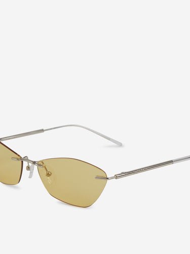 Alexander McQueen Hombre Barcelona Gafas de Sol T-Bar color Amarillo sku 614-003317 02 - Foto 3