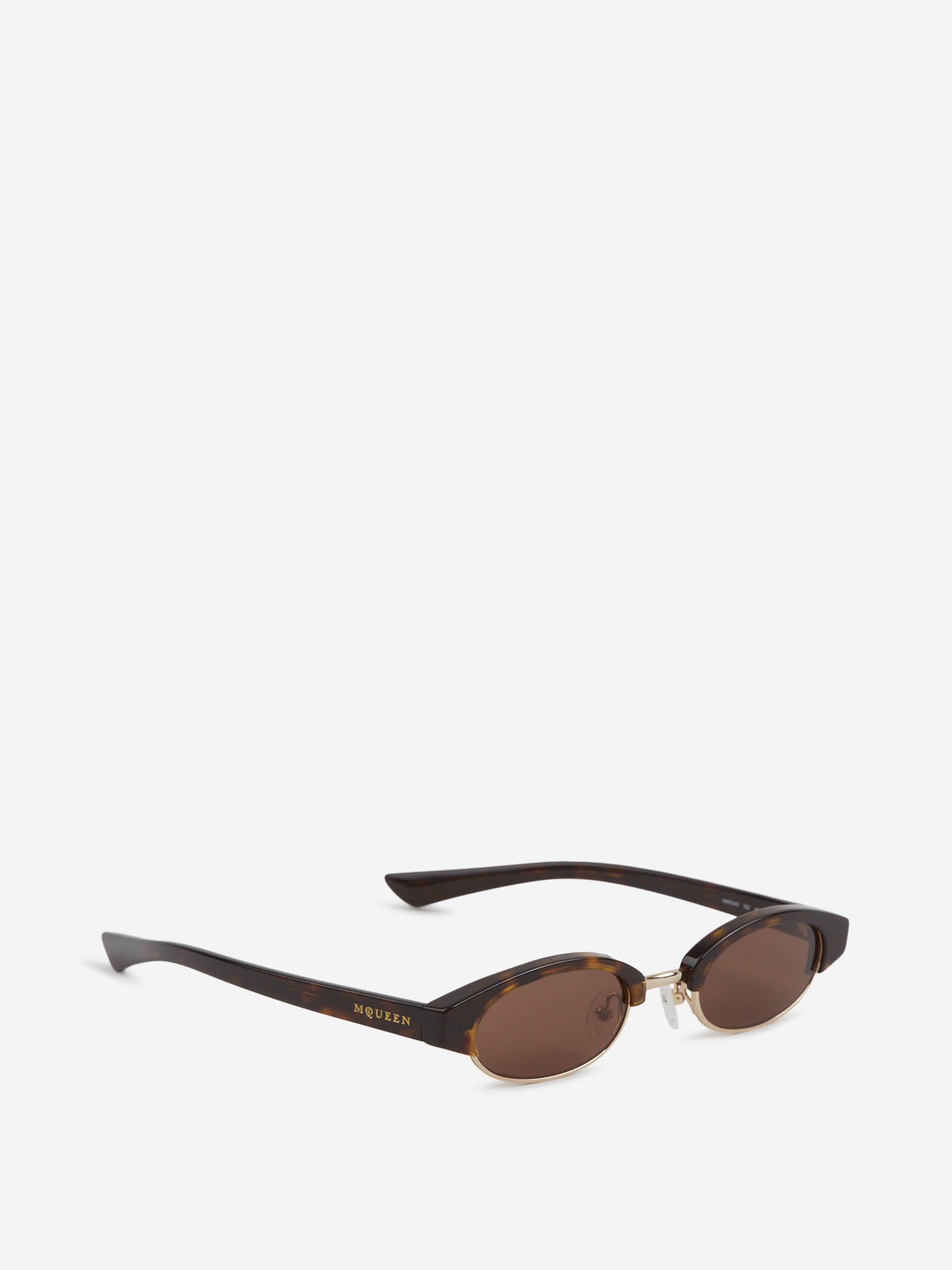 McQueen Hombre Barcelona Gafas de Sol Ovaladas color Marrón sku 614-003318 02 - Foto 2