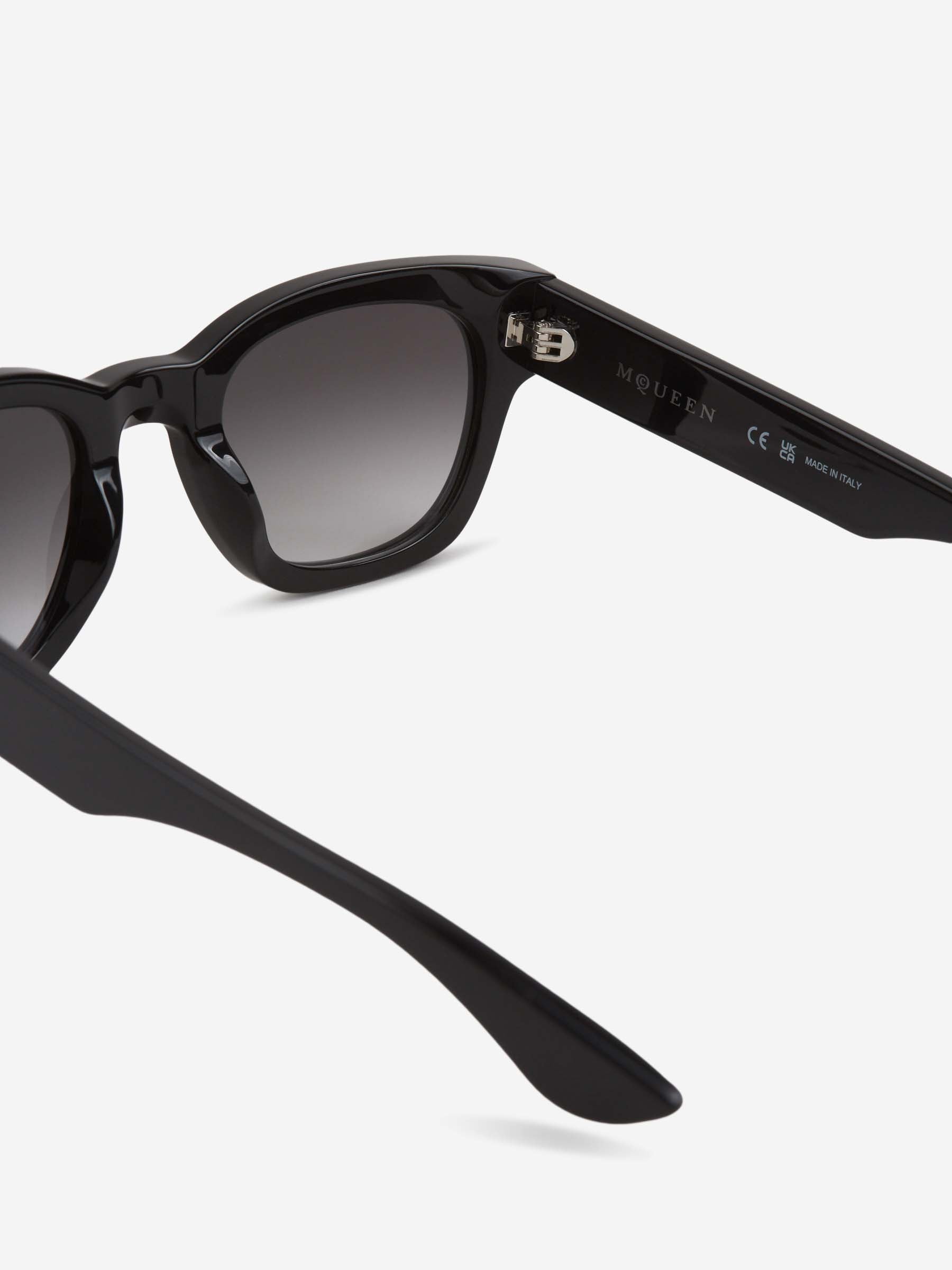 McQueen Hombre Barcelona Gafas de Sol Redondas color Negro sku 614-003319 01 - Foto 2