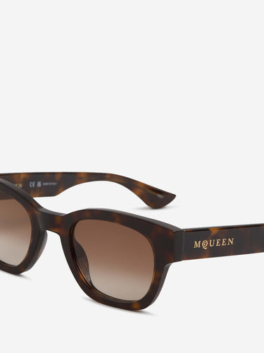 McQueen Hombre Barcelona Gafas de Sol Redondas color Marrón sku 614-003319 02 - Foto 3