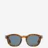 Zegna Hombre Barcelona Gafas de Sol Redondas color Marrón Oscuro sku 614-003321 01 - Foto 1