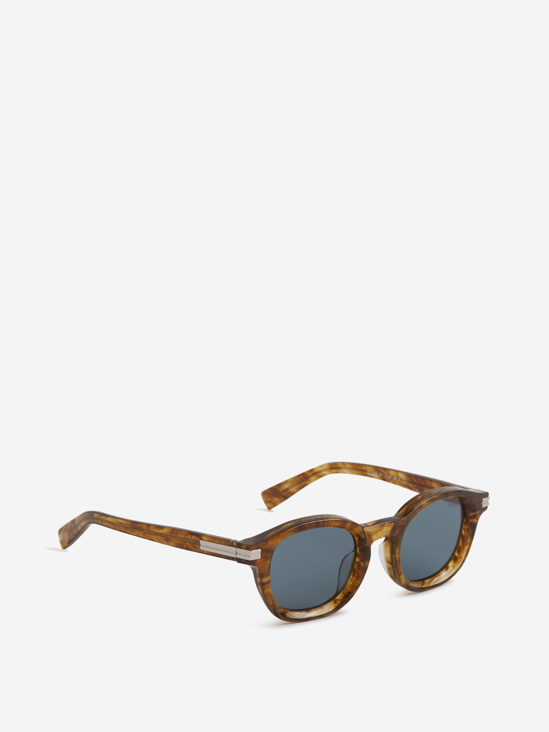 Zegna Hombre Barcelona Gafas de Sol Redondas color Marrón Oscuro sku 614-003321 01 - Foto 2